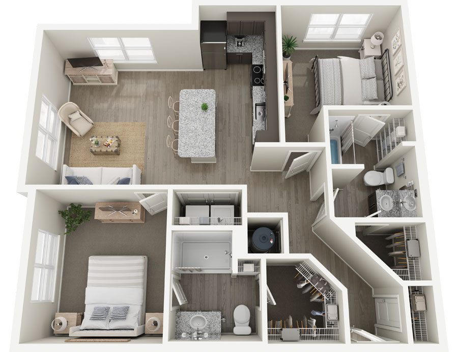 Apartment Floor Plans - Somersby Apartments